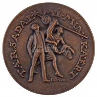 Ispánki József (1906-1992) DN "Társadalmi Munkáért / Kaposvár város tanácsa" Br emlékérem ...