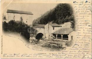 1901 Liverdun, Le Moulin / watermill (small tear)