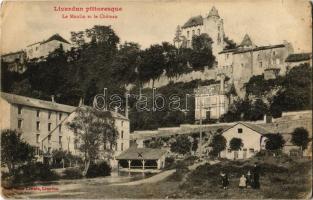 Liverdun, Le Moulin et le Chateau / watermill, castle (EK)
