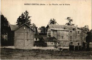 Rosnay-l'Hopital, Le Moulin sur la Voire / watermill