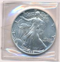 Amerikai Egyesült Államok 1988. 1$ Ag Amerikai Sas T:1  USA 1988. 1 Dollar Ag American Eagle Bullion Coin C:UNC Krause KM# 273