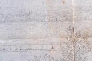 1840 Südöstliche Ansicht der Koenigliche Freystadt Oedenburg in Ungarn (nach Sigmond von Hárosy), ké...