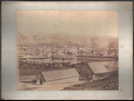 1895 Boszniai (Gorazda) tájfotók, 7 db kartonra kasírozott fotó, 19×24 cm / Bosnia, Gorazda, 7 vinta...