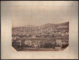 1895 Boszniai (Gorazda) tájfotók, 7 db kartonra kasírozott fotó, 19×24 cm / Bosnia, Gorazda, 7 vinta...