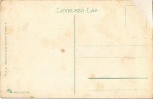 Malacka, Malaczka, Malacky; Volkstracht, Totalansicht / népviselet, látkép. Wiesner A. Nr. 31a. / Sl...