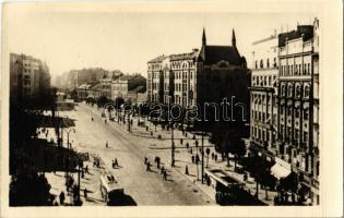 Beograd, Belgrád, Belgrade; Terazije / square, trolleybus, photo