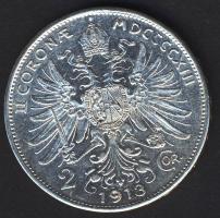 Ausztria 1913. 2K Ag T:2/3+