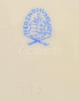 Herendi Eton süteményes tányér, 6 db, kézzel festett, kopás nyomokkal, jelzett, d:19 cm