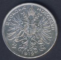Ausztria 1912. 2K Ag T:2/3 kis ph.