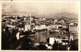 Split, general view, harbour, ships