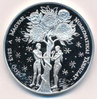 Lebó Ferenc (1960-) 2001. "MÉE - 1000 éves a magyar pénzverés / 100 éves a magyar Numizmatikai ...