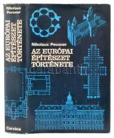 Pevsner, Nikolaus: Az európai építészet története. Bp., 1972, Corvina. Vászonkötésben, papír védőborítóval, jó állapotban.