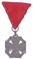 1916. Károly-csapatkereszt cink kitüntetés nem saját mellszalagon T:2 Hungary 1916. Charles Troop Cross Zn decoration on not original ribbon C:XF NMK 295.