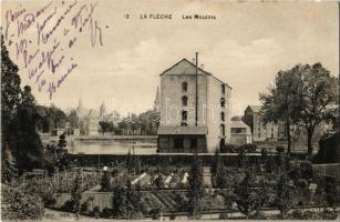 La Fleche, Les Moulins / watermills