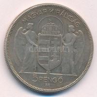 1930. 5P Ag "Horthy jobbra" T:2- 
Adamo P8