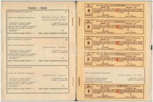 Románia / Satu-Mare (Szatmár) 1927. "Szatmárvármegyei Takarékpénztár Részvénytársaság" név...