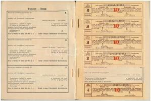 Románia / Satu-Mare (Szatmár) 1927. "Szatmárvármegyei Takarékpénztár Részvénytársaság" név...