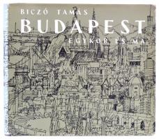 Biczó Tamás: Budapest egykor és ma. Bp., 1979, Panoráma. Vászonkötésben, papír védőborítóval, jó állapotban.