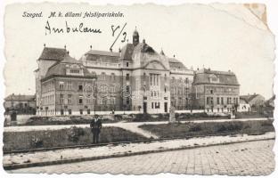 Szeged, M. k. állami felsőipariskola (EM)
