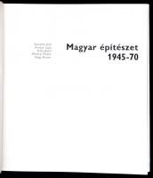 Szendrői Jenő et al.: Magyar építészet 1945-1970. Bp., 1972, Corvina. Vászonkötésben, papír védőborí...