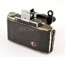 cca 1950 Moszkva-2 6x9-es távmérős fényképezőgép, Moment-1 zárszerkezettel, Industar-23 110mm f/4.5 ...