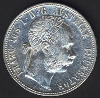 Ausztria 1883. 1Fl Ag T:2-