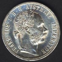 Ausztria 1879. 1Fl Ag T:2