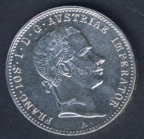 Ausztria 1857A 1/4Fl Ag T:2/2-