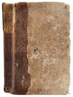 [Maróthi György:] [A zsoltároknak négyes nótáik] [Debrecen], [1774]. 4. kiad., címlapja és első néhány lapja hiányzik. Sérült félbőr kötésben.