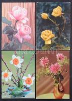 85 db MODERN virág motívumlap / 85 MODERN flower motive cards
