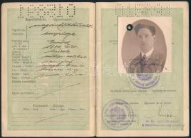 1931 Fényképes útlevél