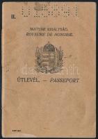 1931 Fényképes útlevél