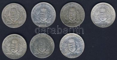 1926-38. 1P Ag (7x) T:2/3,3