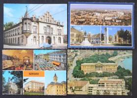120 db MODERN magyar városképes lap / 120 MODERN Hungarian town-view postcards