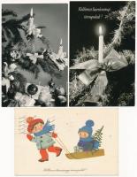 30 db MODERN karácsonyi üdvözlőlap az 50-es és 60-as évekből / 30 MODERN Christmas greeting motive c...