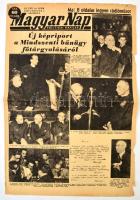1949 A Magyar Nap III. évfolyamának 30. száma, címlapon a Mindszenty-ügy képriportjával