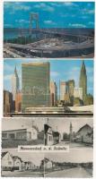 37 db főleg MODERN külföldi városképes lap / 37 mainly MODERN European and Worldwide town-view postc...
