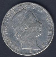 Ausztria 1858A 1Fl Ag T:3/3- k