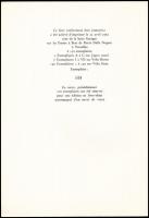 Charaire, Georges: Signes. Versailles, 1962. Papírkötés, egész oldalas fametszettel illusztrálva, ké...