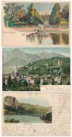 50 db RÉGI külföldi városképes lap, sok Bécs / 50 pre-1945 European town-view postcards, many Wien (...