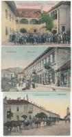 25 db RÉGI magyar városképes lap jobbakkal / 25 pre-1945 Hungarian town-view postcards with better ones