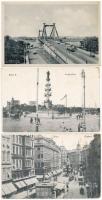 45 db főleg RÉGI osztrák városképes lap, közte pár modern / 45 mainly pre-1945 Austrian town-view po...