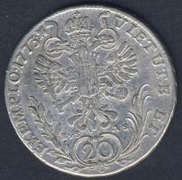 Ausztria/cseh verdejel 1773C BvS-AS 20Kr Ag II.József T:3/3-