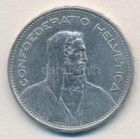 Svájc 1932B 5Fr Ag T:2
Switzerland 1932B 5 Francs Ag C:XF
Krause KM#40