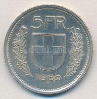 Svájc 1967B 5Fr Ag T:1,1- Switzerland 1967B 5 Francs Ag C:UNC,AU Krause KM#40