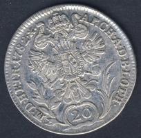 Ausztria/magyar verdejel 1782B 20Kr Ag II.József T:3/3-