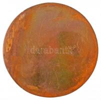 Bajnok Béla (1937- ) DN "A közös munkával telt évek emlékére" Br emlékplakett (96mm) T:2