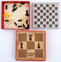 Camping sakk készlet eredeti dobozában