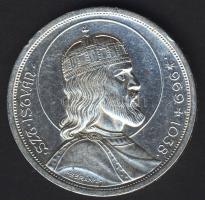 1938. 5P Ag "Szt.István" T:2/2- ph