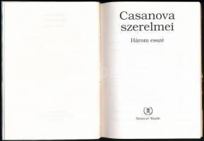 Casanova szerelmei. Ford.: Kovács Ilona. Bp., 1998,Seneca-Kéri&Halász. Kiadói kartonált papírköt...